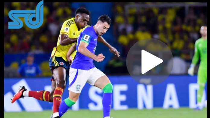 Watch Arsenal's Gabriel Martinelli Score First International Goal For Brazil vs Colombia