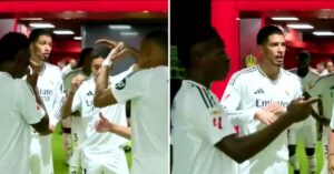 Bellingham’s Conversation with Mbappe, Vinicius, and Rodrygo in the Tunnel in Mallorca Draw Exposed